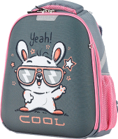 Школьный рюкзак Ecotope Kids Заяц 057-540-113-CLR (серый) - 