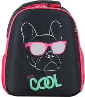 Школьный рюкзак Ecotope Kids Бульдог 057-540-120-CLR (черный) - 
