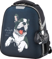 

Школьный рюкзак Ecotope Kids, Бульдог брелок 057-540-121-CLR
