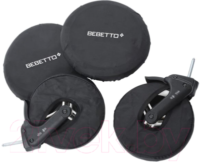 Комплект чехлов для колес коляски Bebetto 4шт