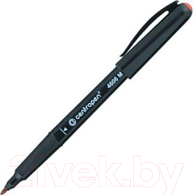 Изображение товара Маркер перманентный Centropen CD-Pen / 4606/01-04 (красный)