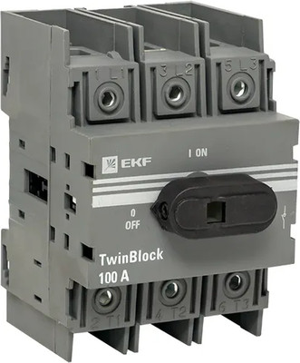Блок-разъединитель EKF PROxima tb-100-3p-f -