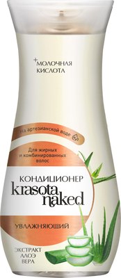 Кондиционер для волос Krasota Naked Увлажняющий (265мл) -