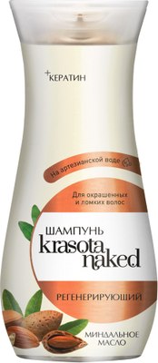 Шампунь для волос Krasota Naked Регенерирующий (400мл) -