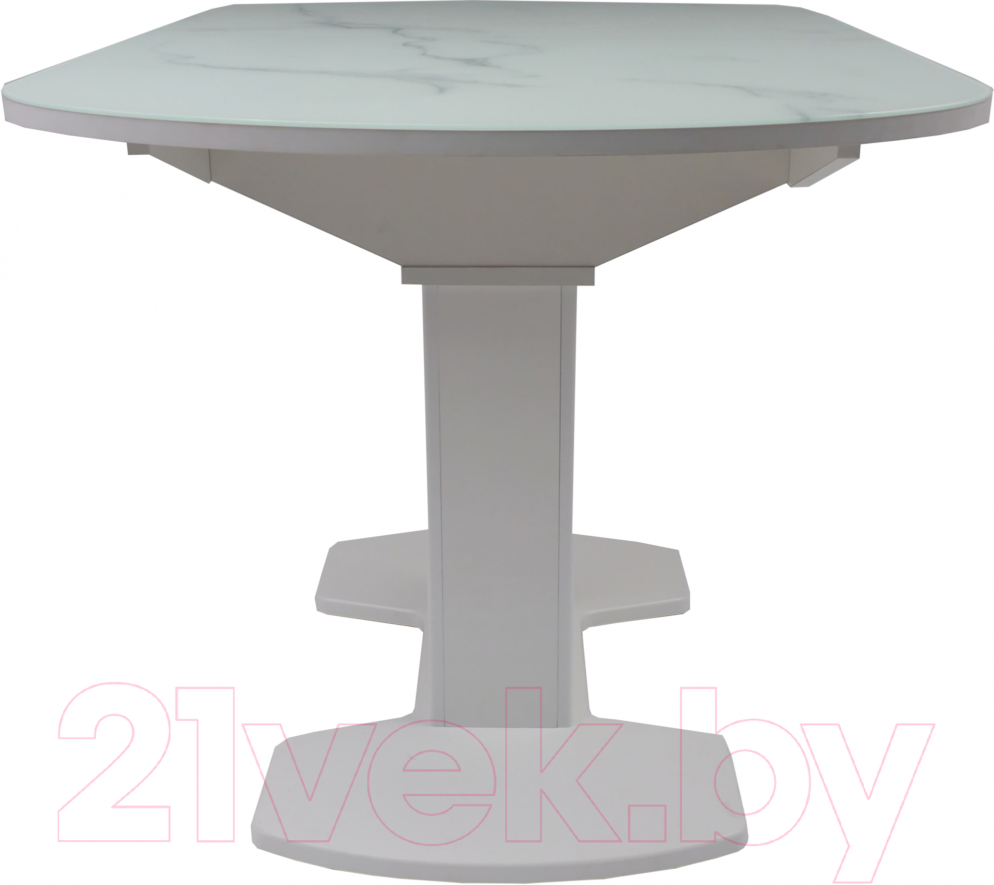 Обеденный стол Аврора Корсика стекло 120-151.5x80