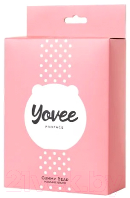 Массажер для лица Yovee Gummy Bear 244001  (розовый)