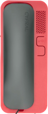 Аудиодомофон Cyfral Unifon Smart D (графит/красный)