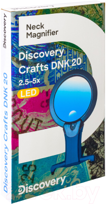 Лупа универсальная Levenhuk Discovery Crafts DNK 20 / D78381