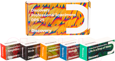 Набор микропрепаратов Discovery Prof DPS 25 / D78415 (биология, птицы)