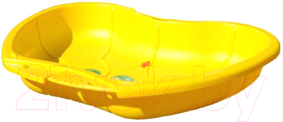 Песочница-бассейн Пластик Крыло бабочки / Пл-С179-МТ002 (желтый)