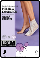 Носки для педикюра Iroha Nature Glycolic Acid + Lactic Acid Peel-ing & Exfoliation - 