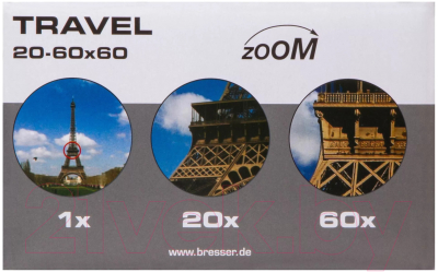 Подзорная труба Levenhuk Bresser Travel 20–60x60 / B73753 