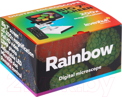 Микроскоп цифровой Levenhuk Rainbow DM700 LCD / D76825 