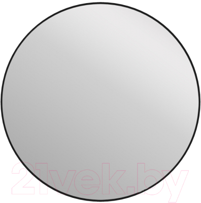Зеркало Cersanit Eclipse Smart 80x80 / 64147 (с подсветкой, черная рамка)