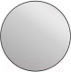 Зеркало Cersanit Eclipse Smart 100x100 / 64149 (с подсветкой, черная рамка) - 