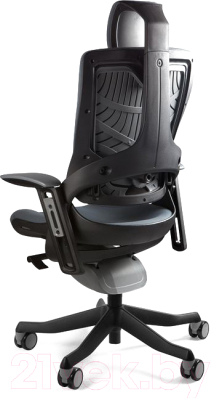Кресло офисное Unique Wau 2 W-709-B-BL417 (Czarny/Slategrey)