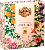 Чай пакетированный Basilur Винтажные цветы / 12622 (40пак) - 