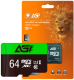 Миниатюра изображения товара Карта памяти AGI MicroSD TF138 64GB (AGI064GU1TF138)