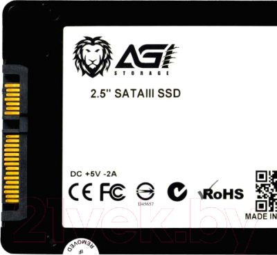 SSD диск AGI AI138 256GB (AGI256G06AI138)