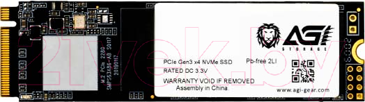 SSD диск AGI AI198 512GB (AGI512G16AI198)
