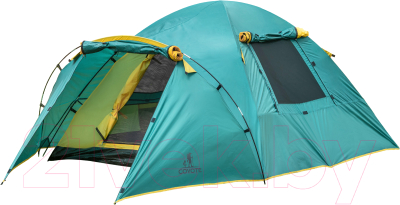 Три палатки.