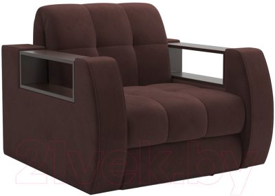 Кресло-кровать Mebel-Ars Аккордеон Барон №3 (велюр шоколад HB-178 16)