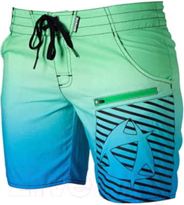 Шорты для плавания Mystic Flame Boardshort Summer / 35107.140465 (XS, зеленый)