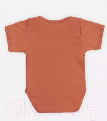 Изображение товара Набор боди для малышей Rant Hugs And Kisses / 62-62 (2шт, Curry Brown, р.62)