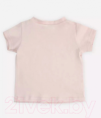Набор футболок для малышей Rant Hugs And Kisses / 46-80 (2шт, Soft Pink, р.80)