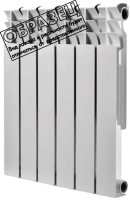 Радиатор биметаллический KONNER Bimetal 80/500 (8 секций) - 