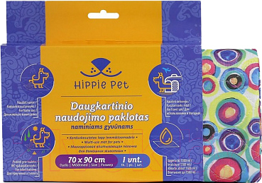 Многоразовая пеленка для животных Hippie Pet UPB-101B (70x90)