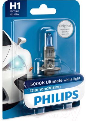 Автомобильная лампа Philips H1 12258DVB1