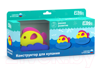 Набор игрушек для ванной El Basco Семейство рыбок / 03-002