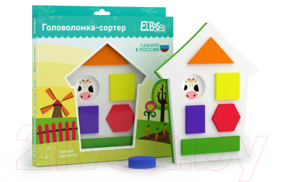 

Развивающая игрушка El Basco, Домик / 04-001