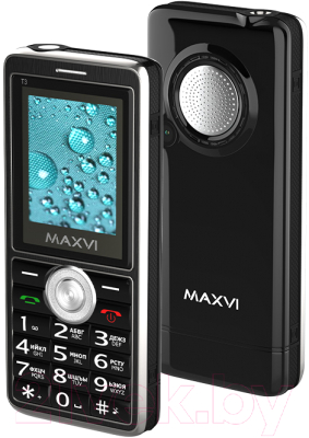Мобильный телефон Maxvi T3 (черный)
