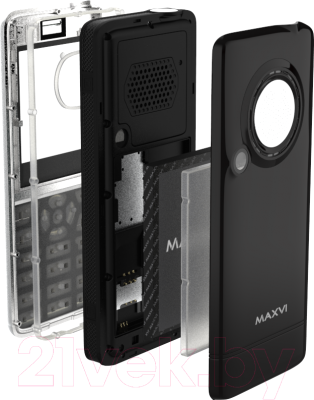 Мобильный телефон Maxvi T3 (черный)
