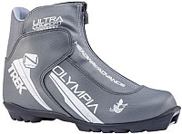 Ботинки для беговых лыж TREK Olympia 3 NNN (металлик/серебристый, р-р 34) - 