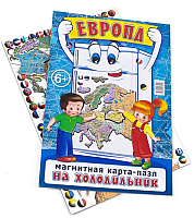 

Пазл АГТ Геоцентр, Магнитная карта Европы / GT1123