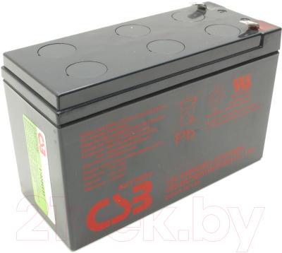 

Батарея для ИБП CSB, HRL UPS 12360 6 F2F1 Slim (12V/7.5A)