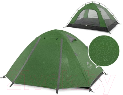Палатка Naturehike P-Series 4 / NH18Z044-P 210T65D (зеленый)