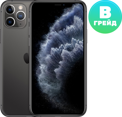 Смартфон восстановленный Apple iPhone 11 Pro 256GB Flip Грейд B (серый космос) - 