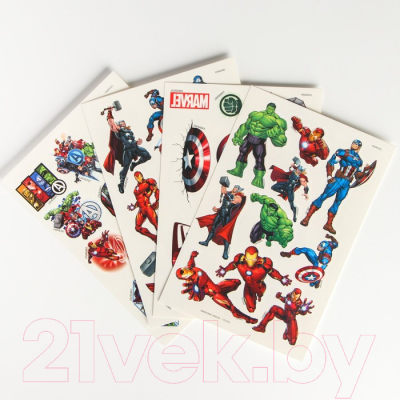 Изображение товара Набор временных татуировок Marvel Мстители / 7332350