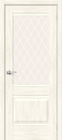 Дверь межкомнатная el'Porta Эко Прима-3 70x200 (Nordic Oak/White Сrystal) - 