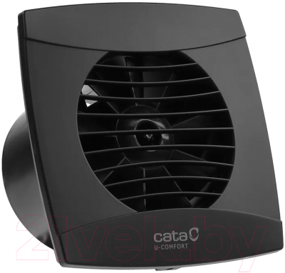 Вентилятор накладной Cata UC-10 Timer Hygro (черный)