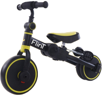 Трехколесный велосипед Bubago Flint / BG-F-3 (черный/желтый) - 