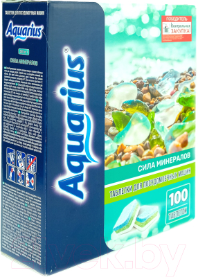 Таблетки для посудомоечных машин Aquarius All in 1 (100шт)