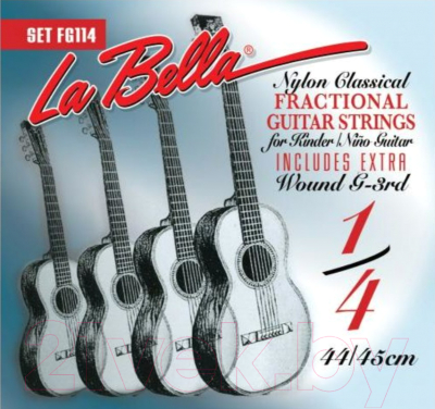 Струны для классической гитары La Bella FG114
