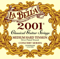 Струны для классической гитары La Bella 2001MH Medium Hard - 