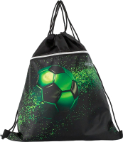 Мешок для обуви Ecotope Kids Футбол 057-M588-22CLR (черный/бронза) - 