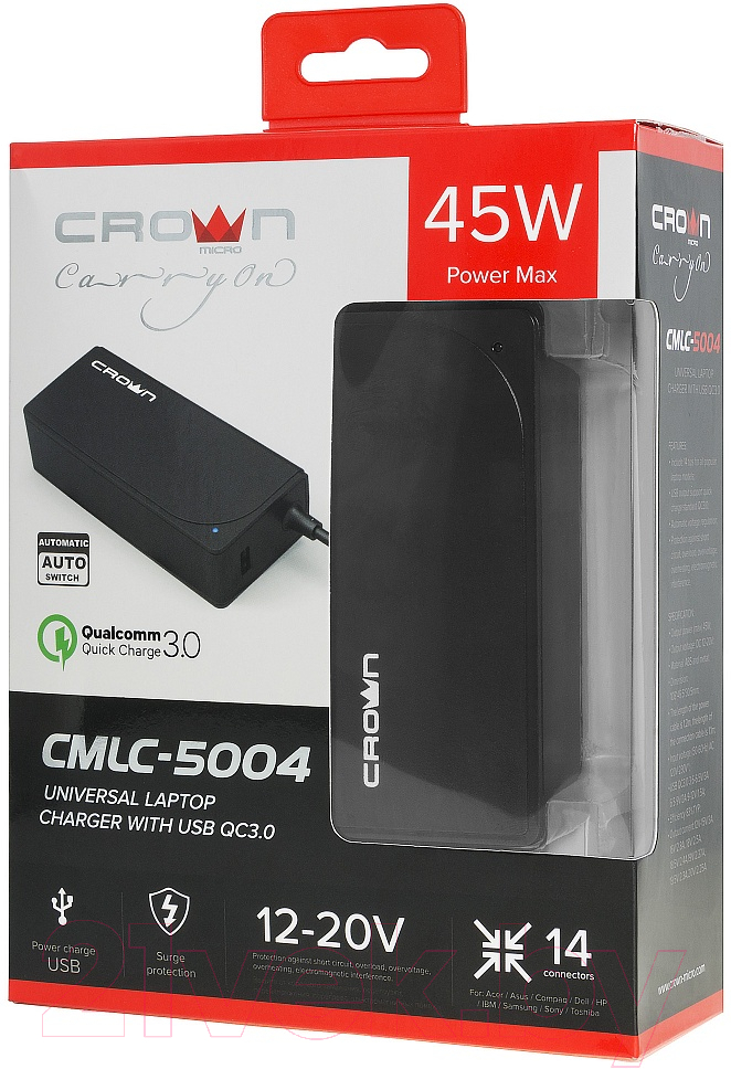 Мультизарядное устройство Crown CMLC-5004